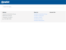 Tablet Screenshot of hendrickbrandsupport.com